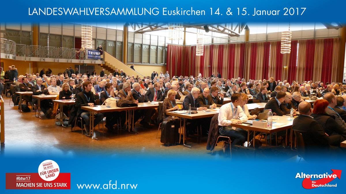 Landeswahlversammlung Euskirchen 14. – 15.01.2017