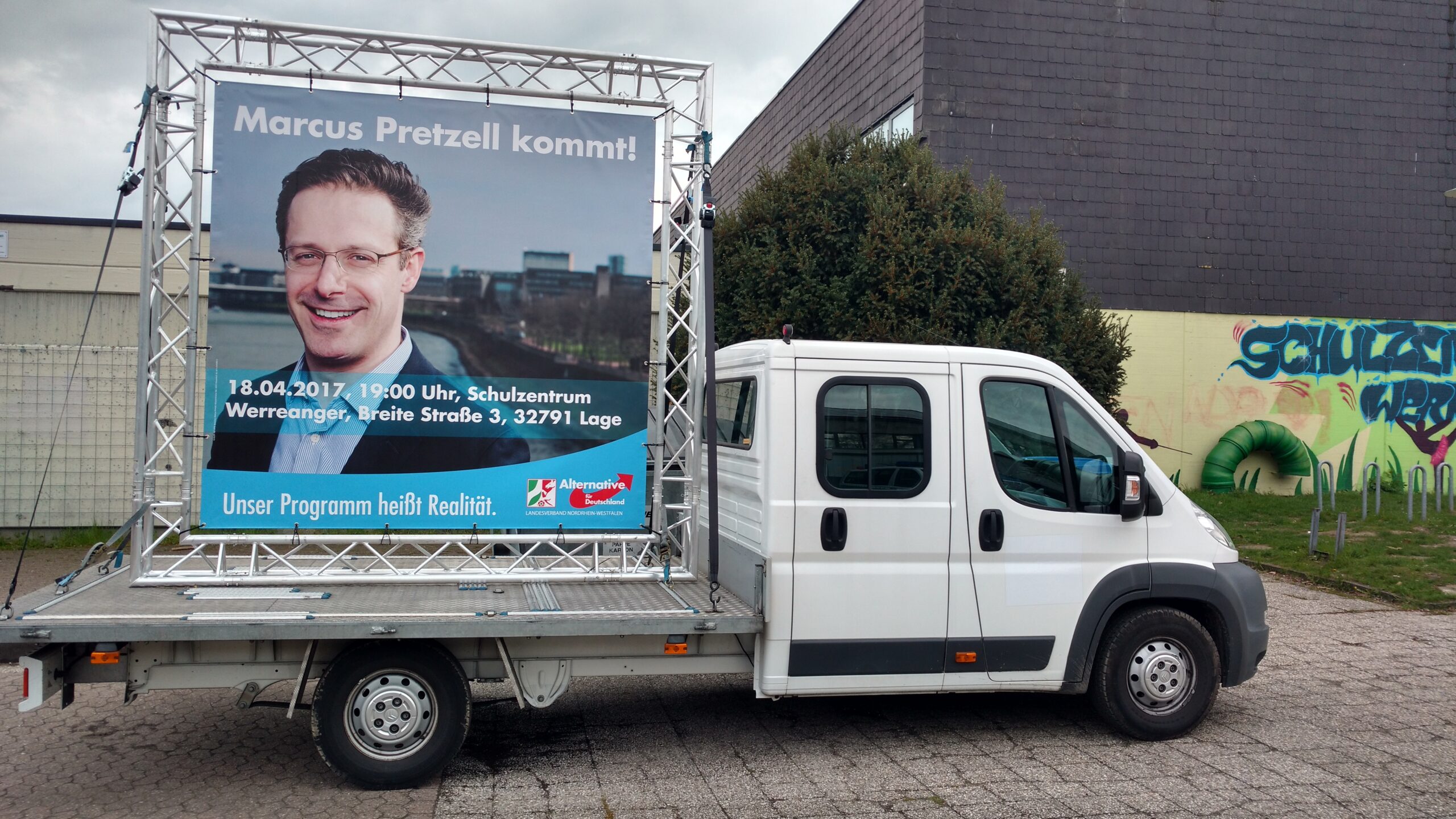 Wahlkampfauftakt in Lippe mit Markus Pretzell – Litomobile auch in OWL