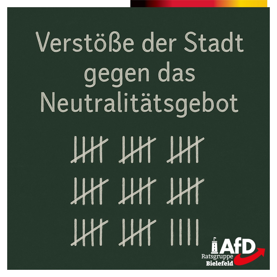 Und wieder: Stadt bewirbt Anti-AfD-Veranstaltung