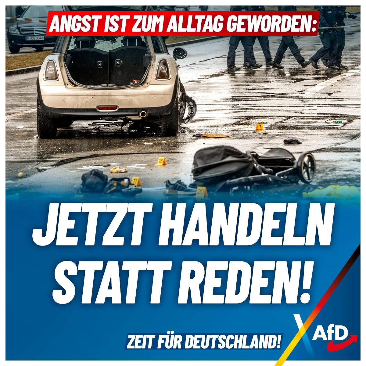 Angst ist zum Alltag geworden: Jetzt handeln statt reden!