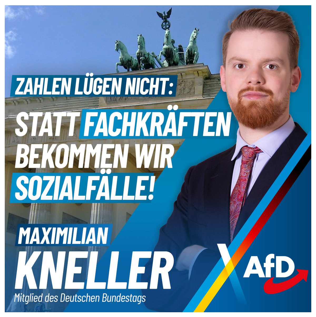 Die Meinung unseres MdB zu Zahlen lügen nicht