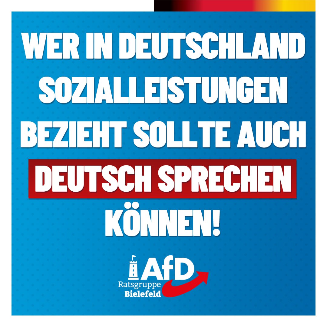Wer in Deutschland Sozialleistungen bezieht, sollte auch Deutsch sprechen können