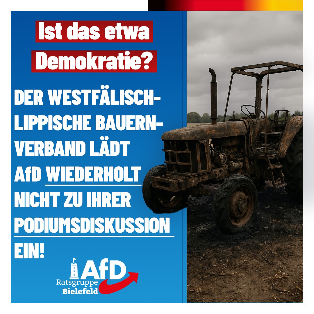 WLV schließt erneut AfD-Kandidaten aus – Missachtung kritischer Landwirte
