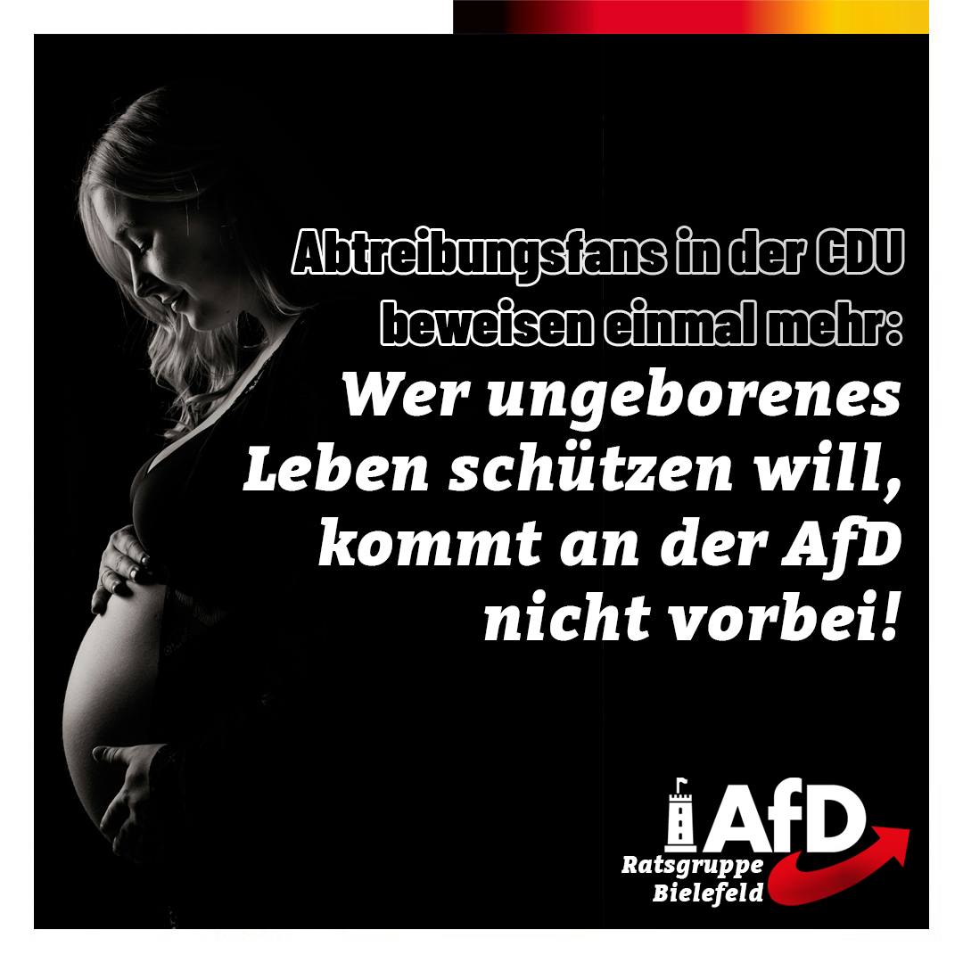 Abtreibungsbefürworter in den eigenen Reihen – Die CDU verrät ihre Wurzeln