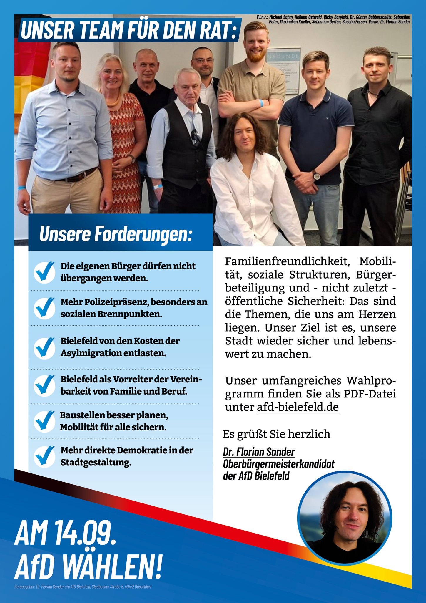 Am 14.09. AfD wählen!