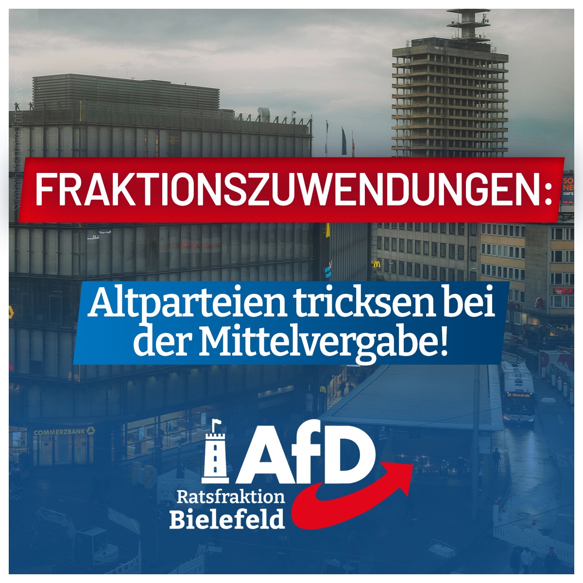 Altparteien tricksen bei der Mittelvergabe